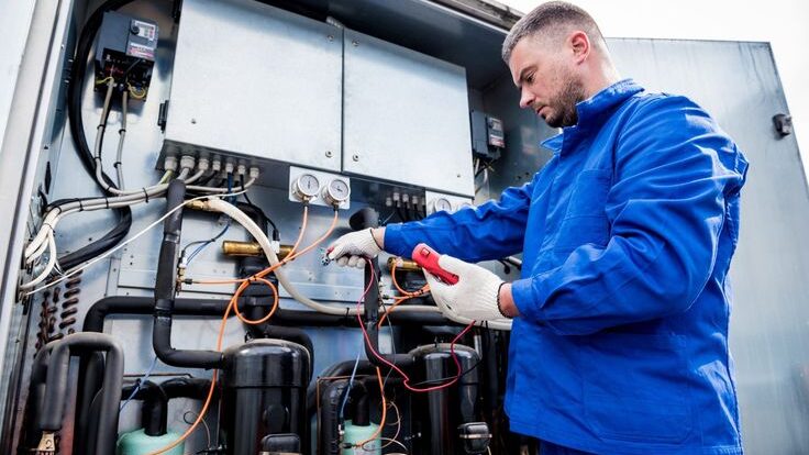 Professional repairing commercial refrigeration systems to restore reliable cooling and extend equipment lifespan.
